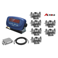 Комплект оборудования для автомобильных весов на 6-ти датчиках QS-A (KELI)